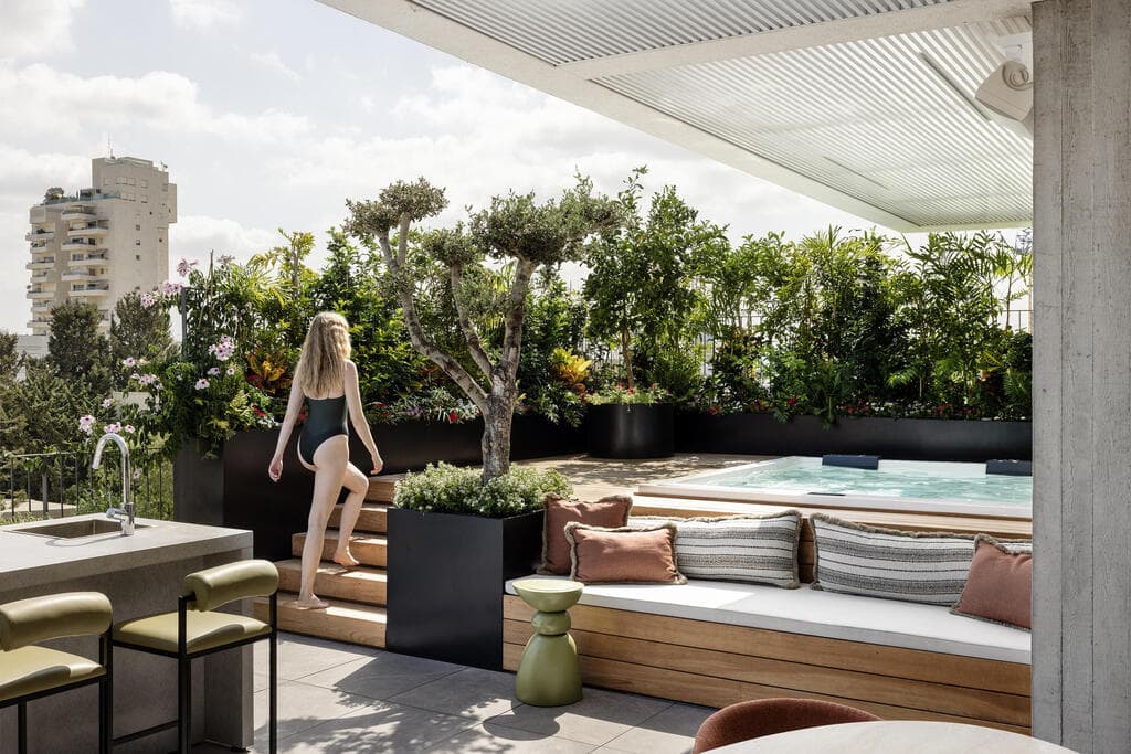 שדרוג דירת קבלן לאב גרוש ולבניו, עיצוב: צביה קזיוף