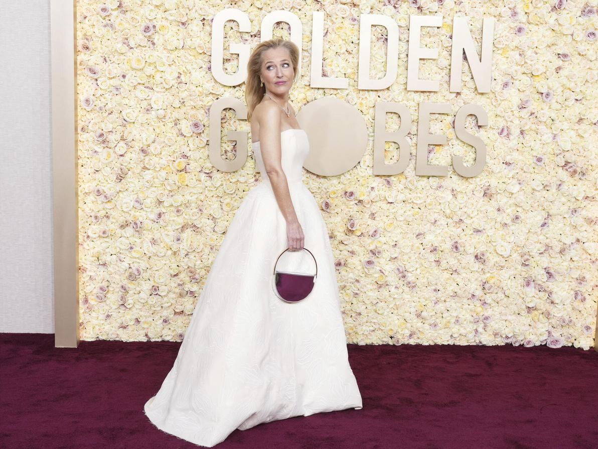 ג'יליאן אנדרסון בטקס גלובוס הזהב, 2024