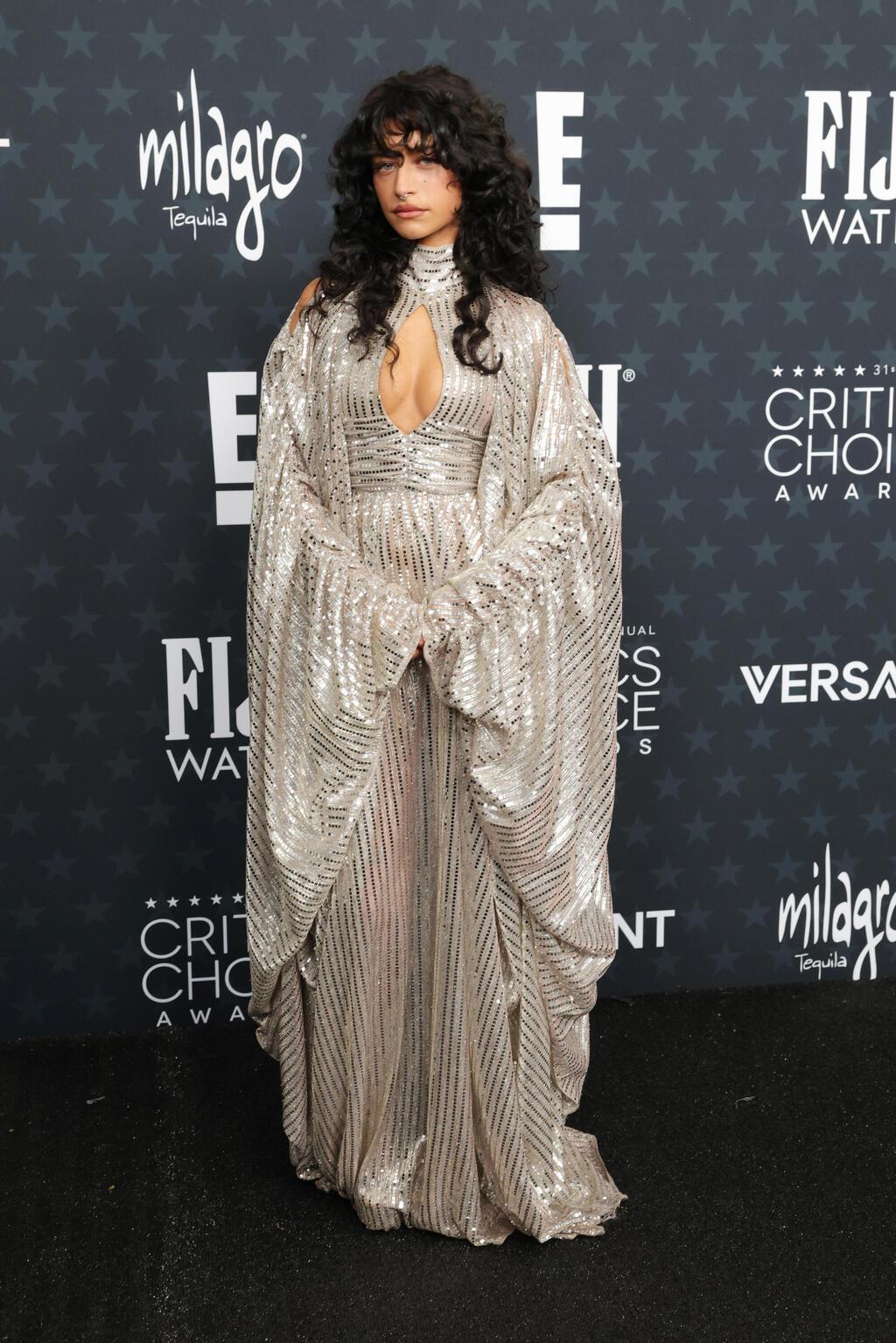 אודסה א'זיון לובשת OTT (צילום: Matt Winkelmeyer/Getty Images for Critics Choice Association) אודסה א'זיון בטקס פרסי המבקרים, 2026