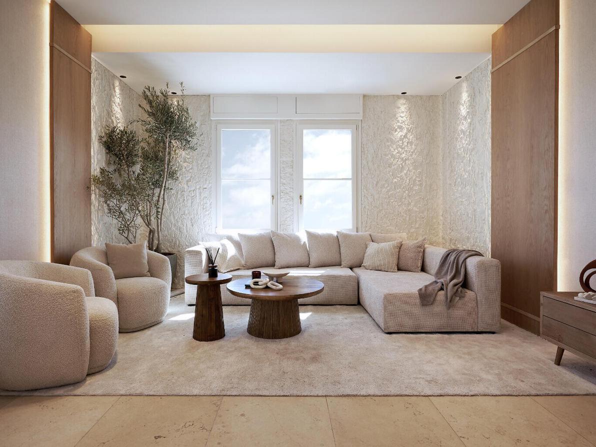 הדבקת יריעות על הקירות. עיצוב: אהובה יום טוב (צילום: שירה ברק, אבן סיב) הדבקת יריעות על הקירות. עיצוב: אהובה יום טוב