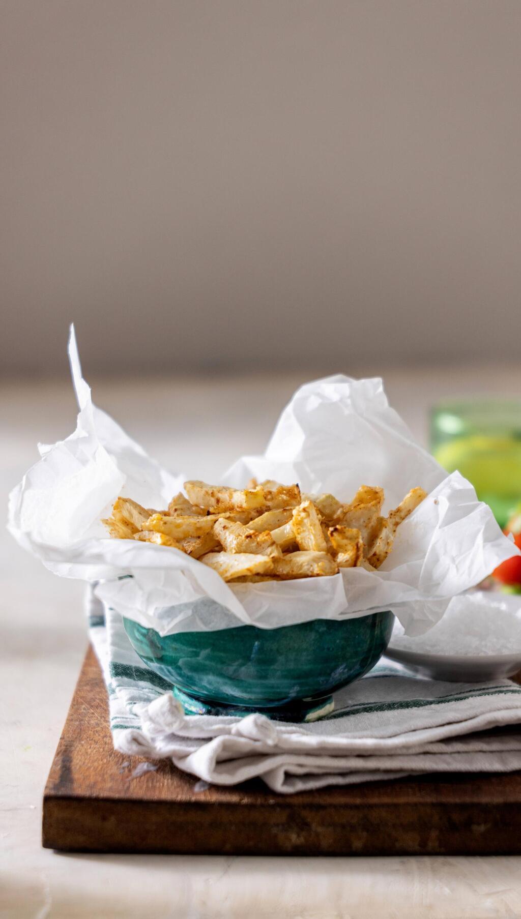 צ'יפס סלרי ופרמזן