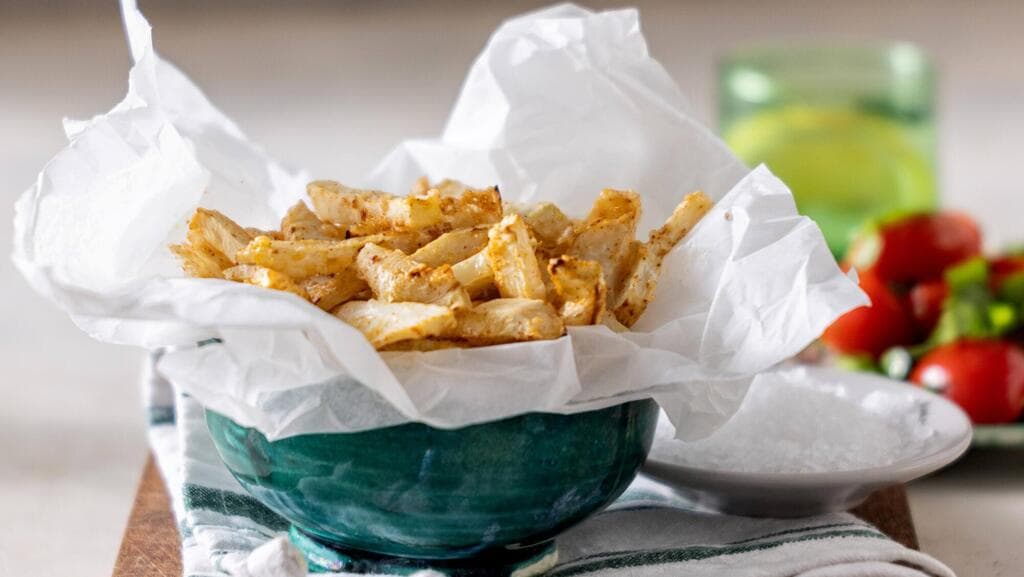 צ'יפס סלרי ופרמזן