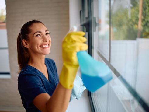 תרסיס לניקוי חלונות. יותר נזק מתועלת