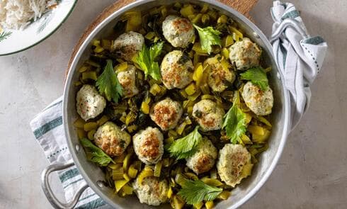 קציצות עוף וסלרי