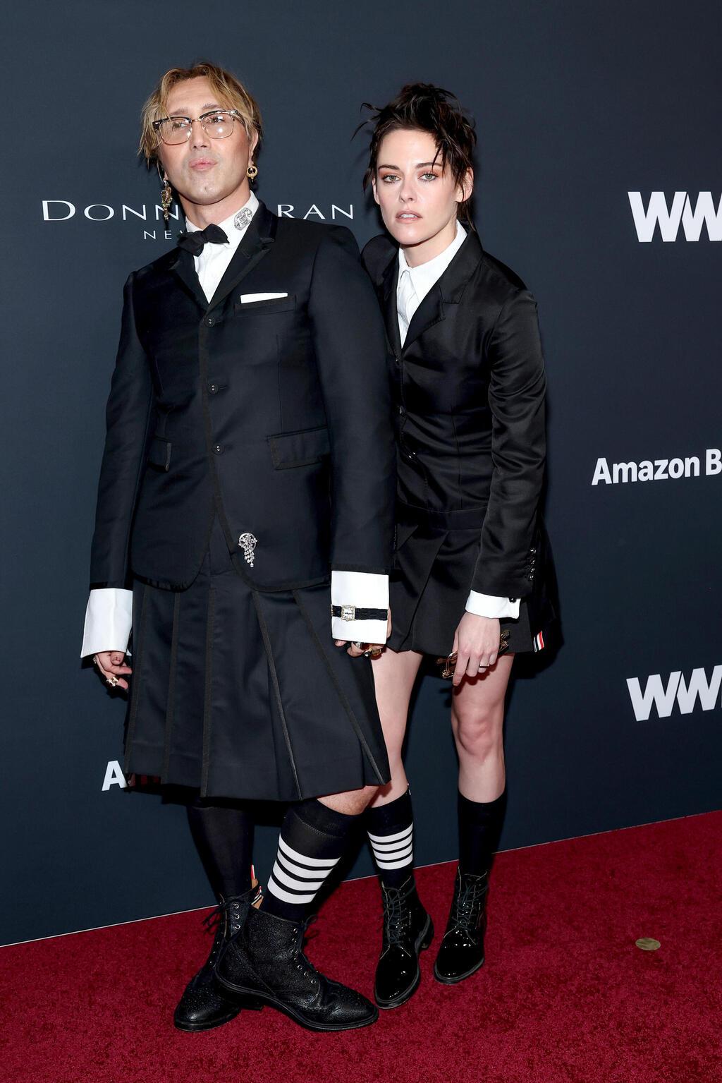 קריסטן סטיוארט ואדיר אברג'יל בטקס פרסי הסטייל של WWD ל-2026