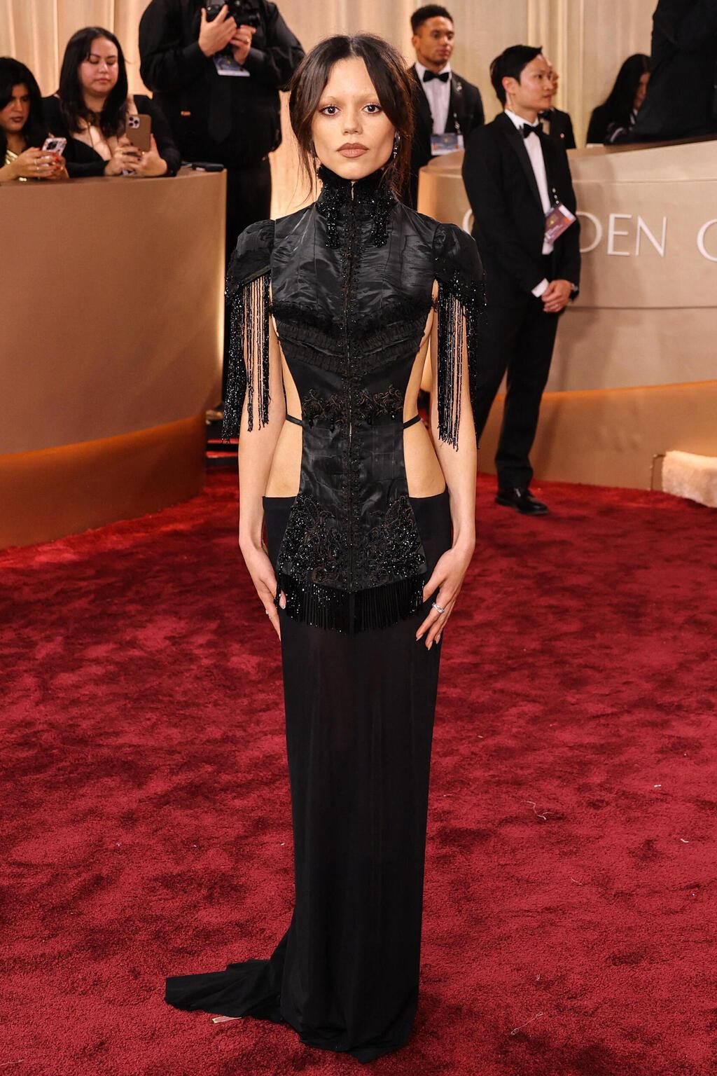 ג'נה אורטגה בטקס גלובוס הזהב, 2026