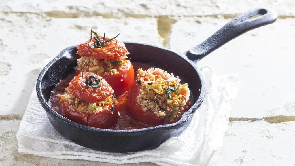 עגבניות ממולאות בקוסקוס