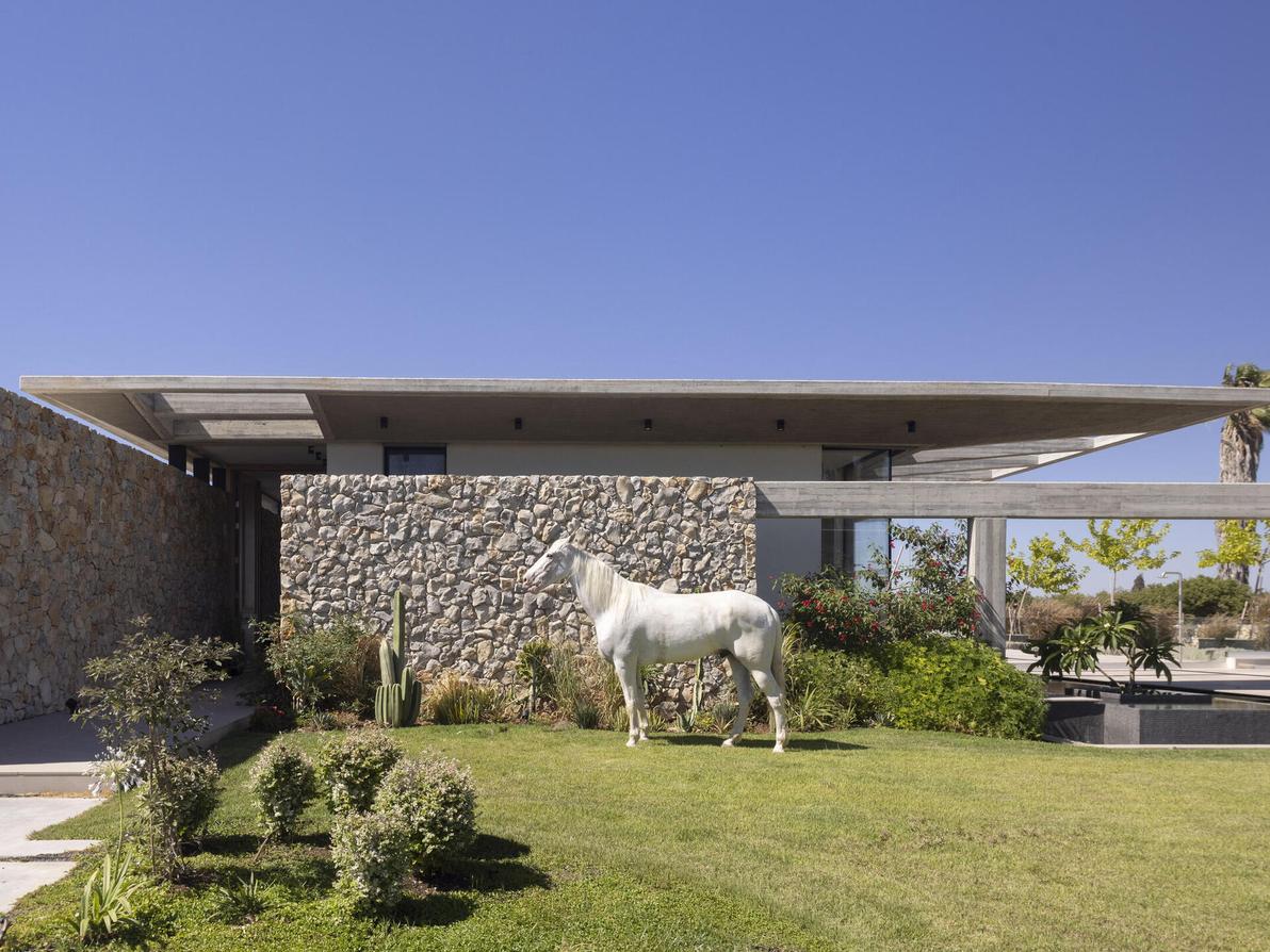 בית פרטי בתכנון בריק רוה אדריכלים