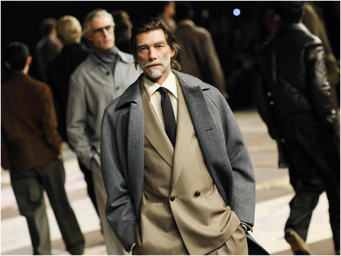 תצוגת סתיו-חורף 2026-27 של זניה בשבוע האופנה לגברים במילאנו