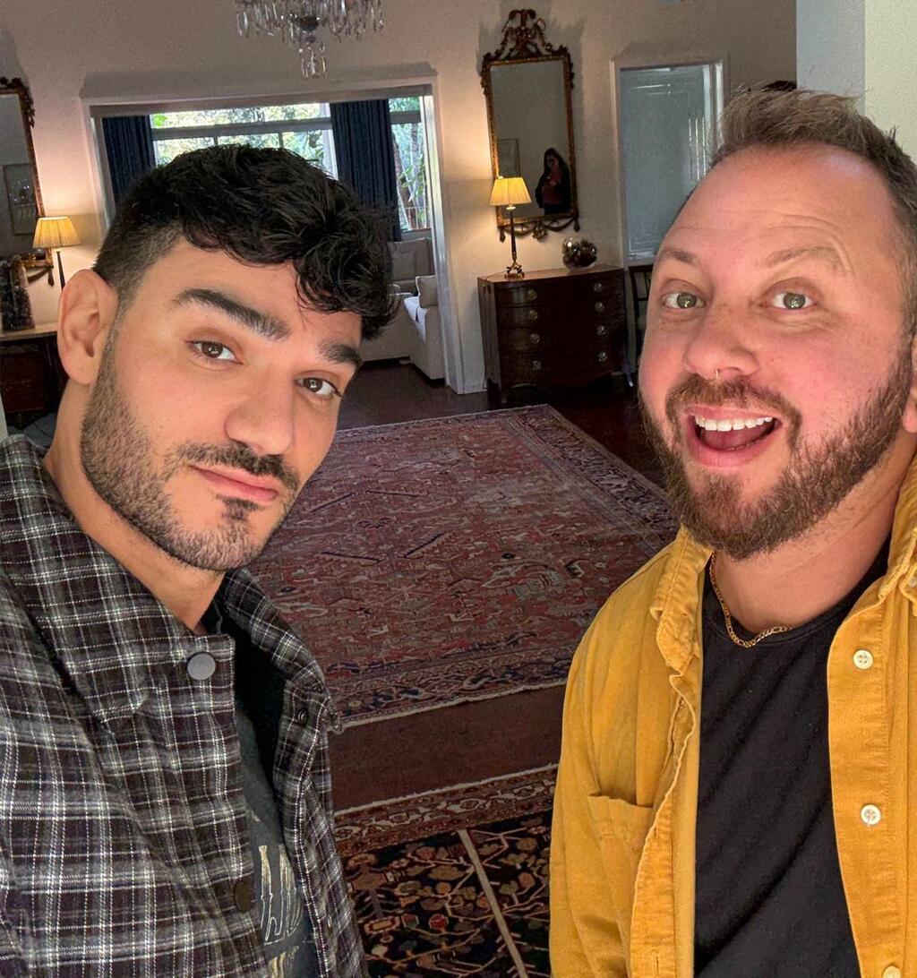 עומר אלעד, מנכ"ל "פרויקט גילה להעצמה טרנסית" ומעצב האופנה אלון ליבנה