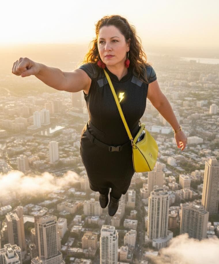 ננו בננה ו-AI. ככה אני "עפה על העיר"