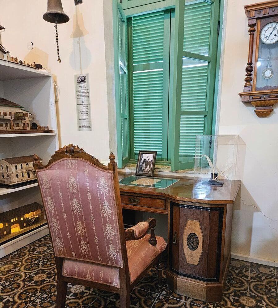 פתח תקווה, בביתו של זקן השומרים, אברהם שפירא