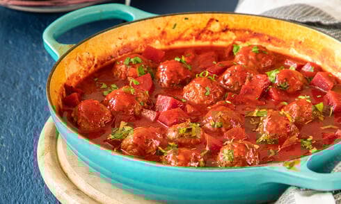 קציצות  ברוטב סלק