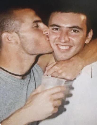 אנחל עם אחיו דני ז"ל