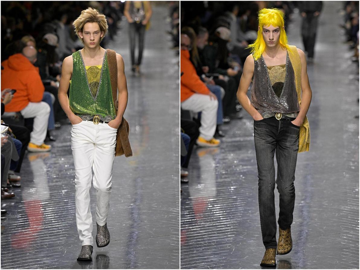 תצוגת סתיו-חורף 2026-27 לגברים של דיור בשבוע האופנה בפריז