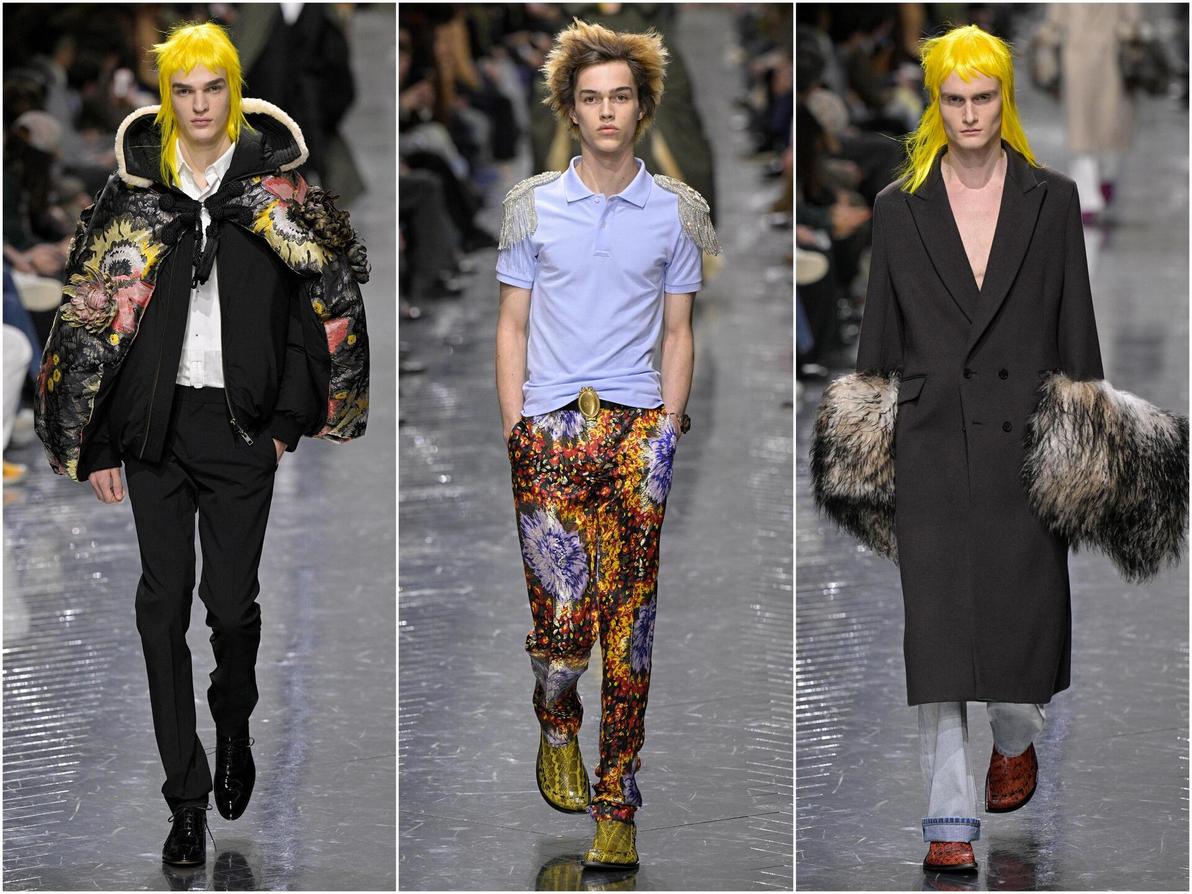 תצוגת סתיו-חורף 2026-27 לגברים של דיור בשבוע האופנה בפריז