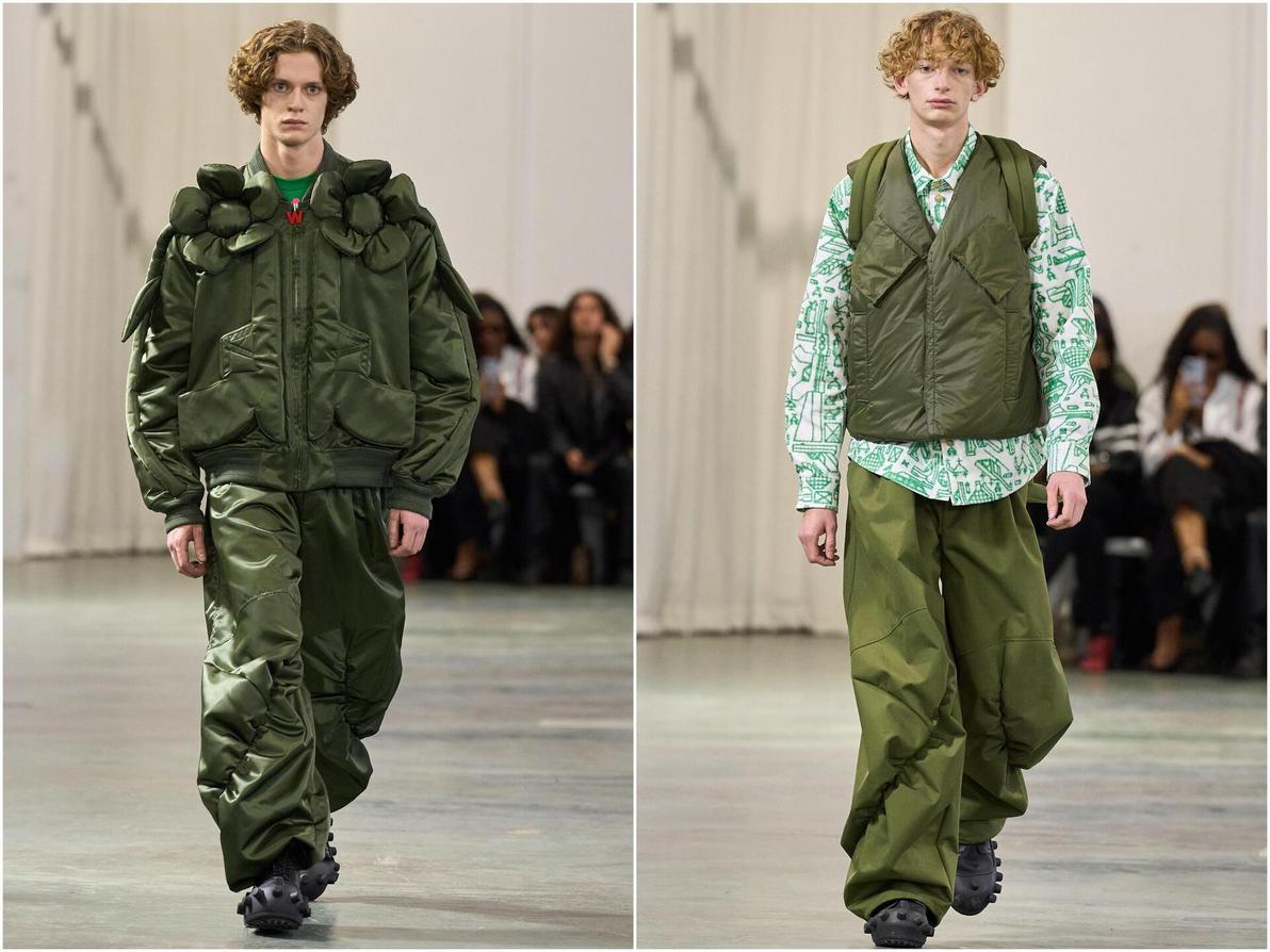 תצוגת סתיו-חורף 2026-27 לגברים של וולטר ואן בירנדונק בשבוע האופנה בפריז