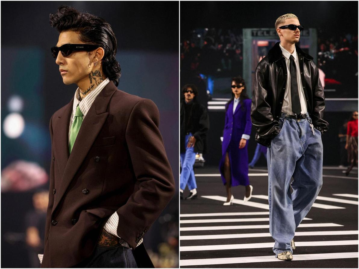 תצוגת סתיו-חורף 2026-27 לגברים של ווילי צ'אווריה בשבוע האופנה בפריז