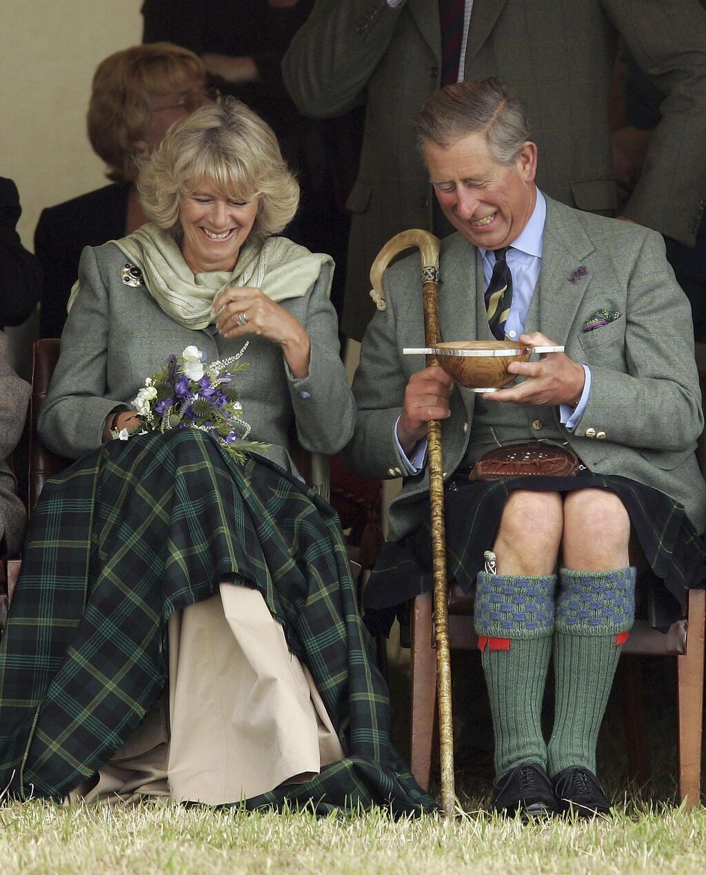 הנסיך צ'ארלס והדוכסית קמילה בביקור בסקוטלנד, 2005