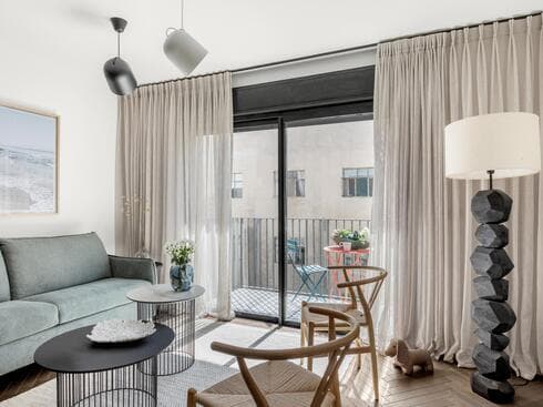 דירת נופש בפלורנטין, עיצוב: נורית גפן