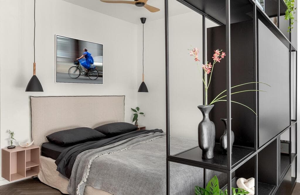 דירת סטודיו בפלורנטין, עיצוב: נורית גפן