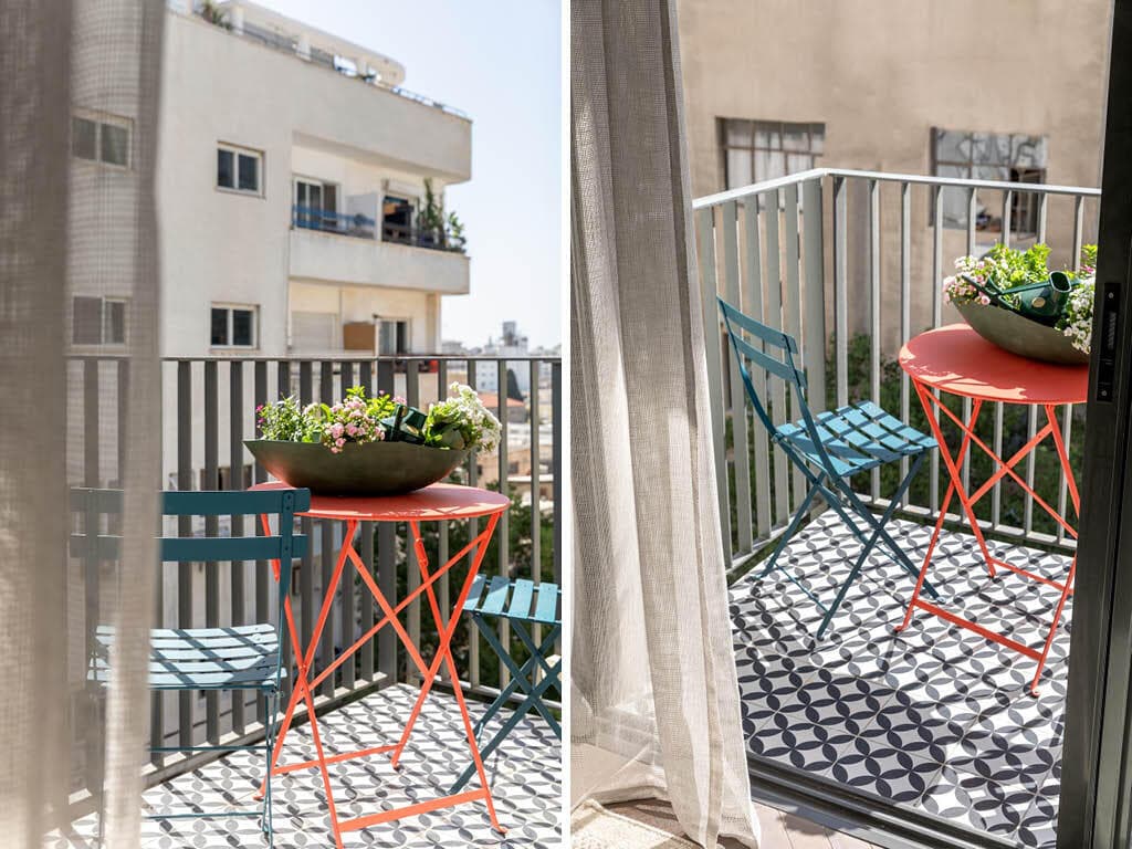 דירת סטודיו בפלורנטין, עיצוב: נורית גפן