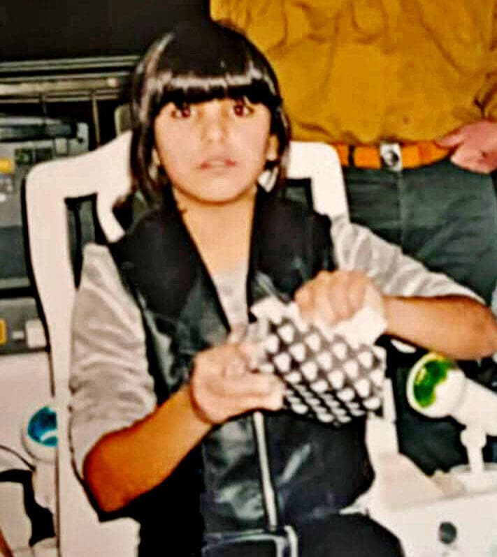 נטלי ארביב בילדותה. "אף אחד לא הציל אותי"
(צילום: אלבום פרטי) נטלי ארביב