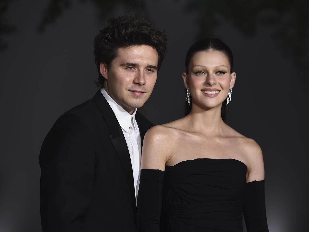 אלגנטיים בגאלה של מוזיאון האקדמיה לקולנוע, 2022 (צילום: Jordan Strauss/Invision/AP) ברוקלין בקהאם וניקולה פלץ בקהאם בגאלה של מוזיאון האקדמיה לקולנוע, 2022