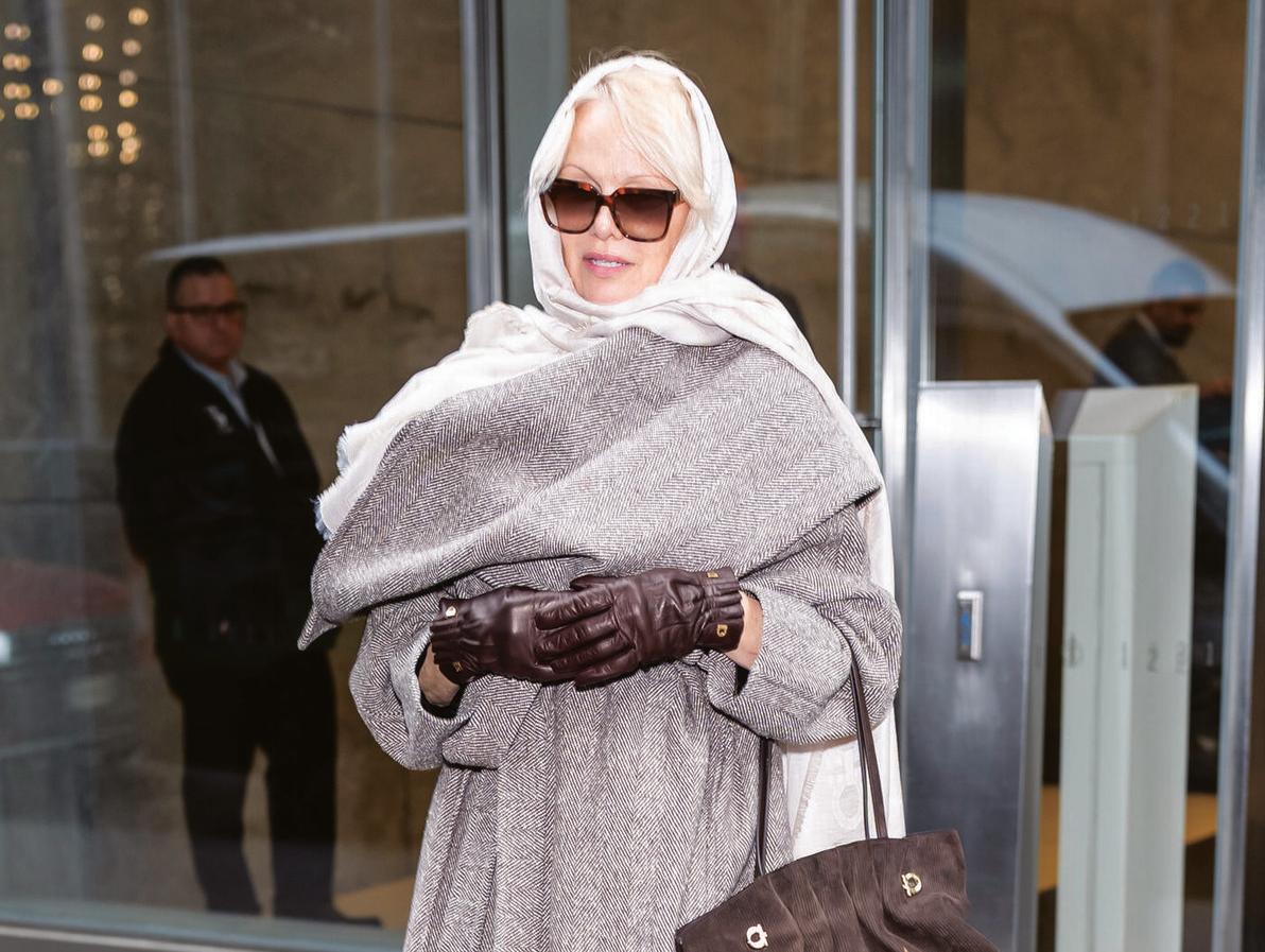 פמלה בהופעה חורפית מרהיבה