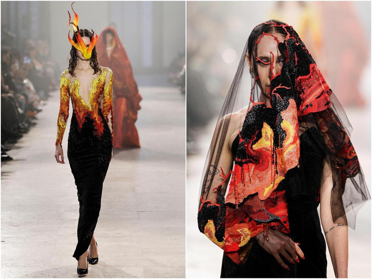 תצוגת הוט קוטור לאביב-קיץ 2026 של ראול מישארה בפריז