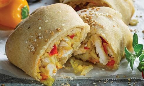 מגולגלים עוף וירקות