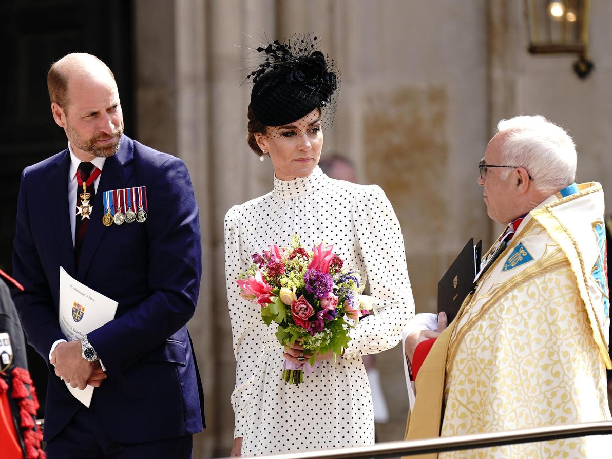 קייט מידלטון במנזר וסטמינסטר, 2025