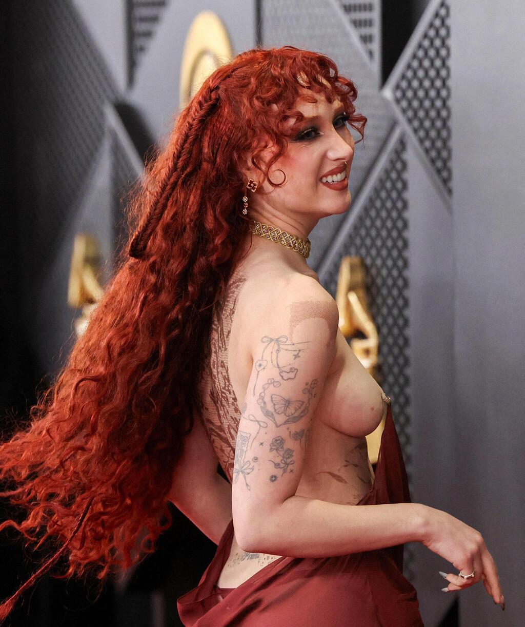 "ממליצה פשוט להפעיל רצון חופשי" (צילום: REUTERS/Mario Anzuoni) צ'אפל רואן בטקס הגראמי, 2026