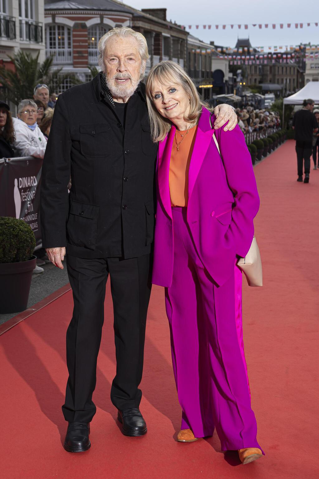 טוויגי ולי לאוסון על השטיח האדום, 2025