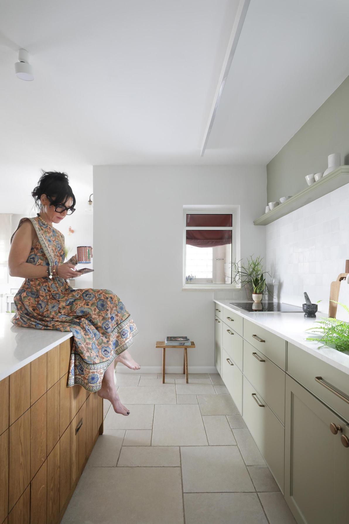 150 מ"ר על פני שתי קומות לזוג עם שלושה מתבגרים (צילום: טלי תלמיד) דירה בירושלים, עיצוב: קרן גרוס