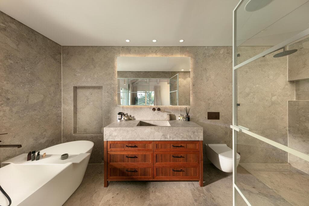 וילה ביישוב מכבים, אדריכלות ועיצוב פנים: רון שפיגל