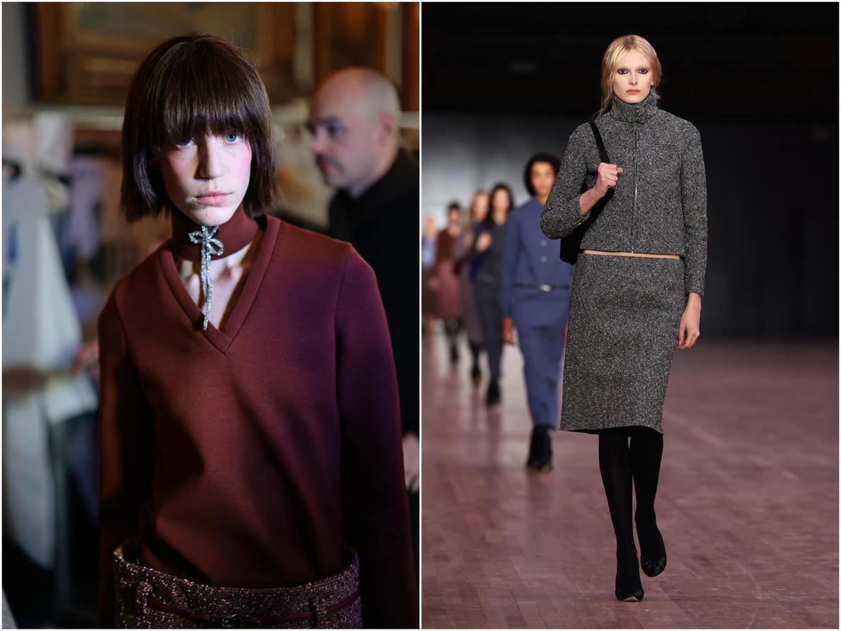 עם כל הכבוד לבגדים – כולם דיברו על כך שג'ייקובס השיק מחדש את קו הביוטי לאחר חמש שנים (צילום: Dimitrios Kambouris/Getty Images for Marc Jacobs) מארק ג'ייקובס, תצוגת סתיו-חורף 2026-27 בשבוע האופנה בניו יורק