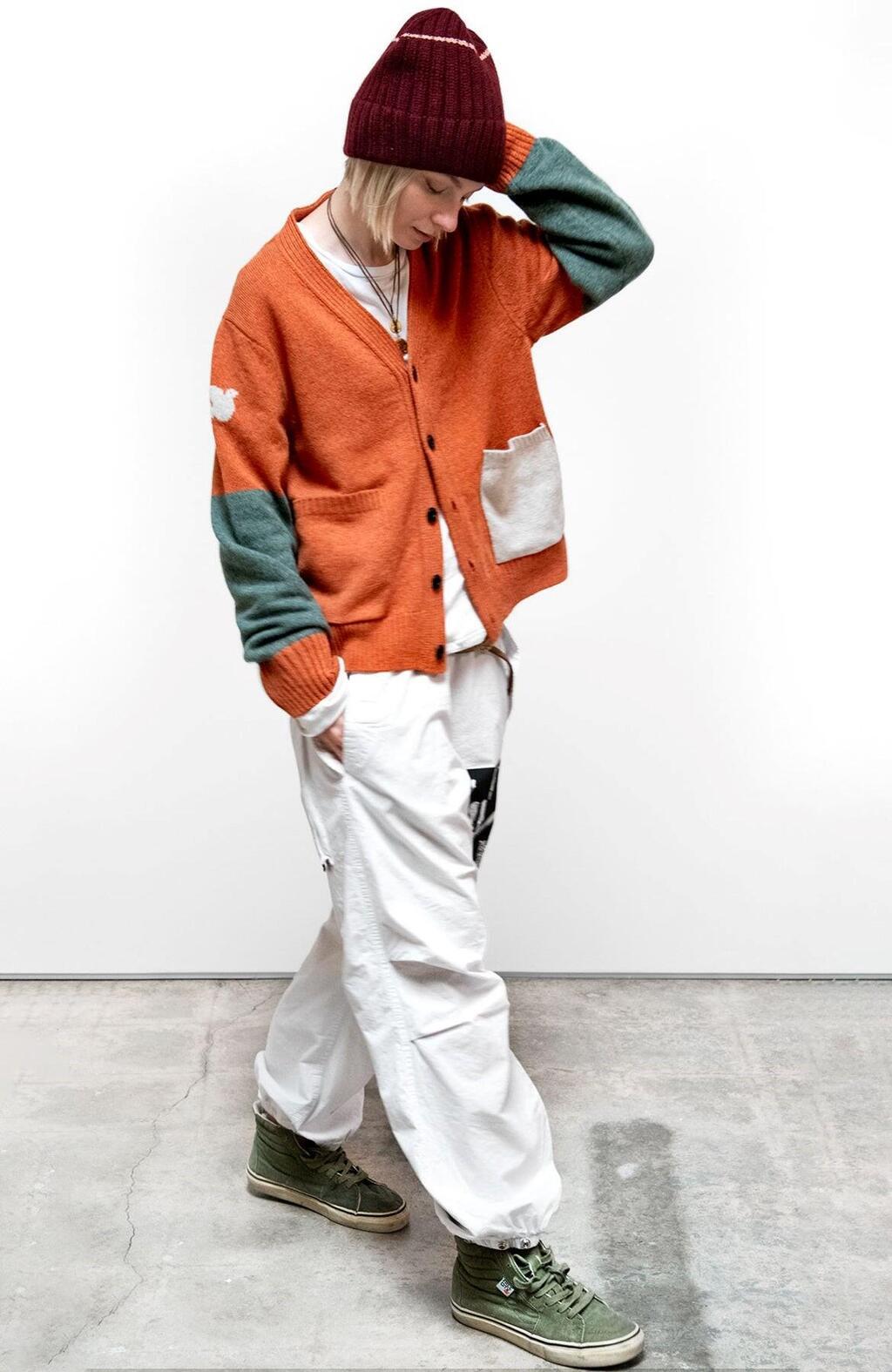 קרדיגן של FREE CITY בבוטיק 77, חורף 2026