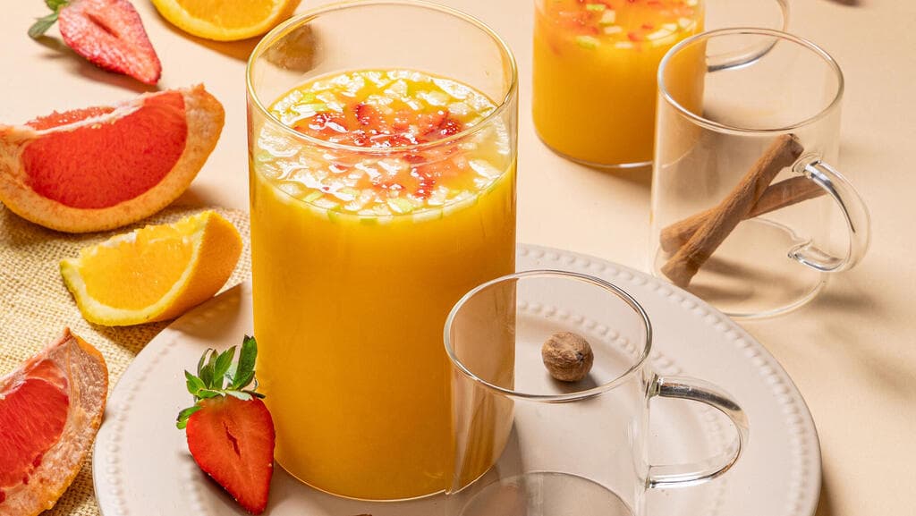 מוקטייל תפוזים חם