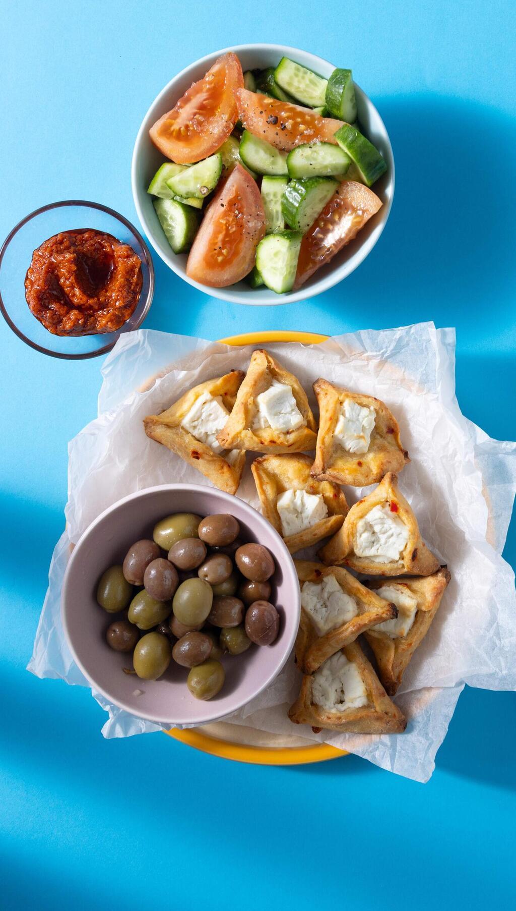 אוזני המן מלוחות (צילום: דניאל לילה, סגנון: נעמה רן) אוזני המן מלוחות