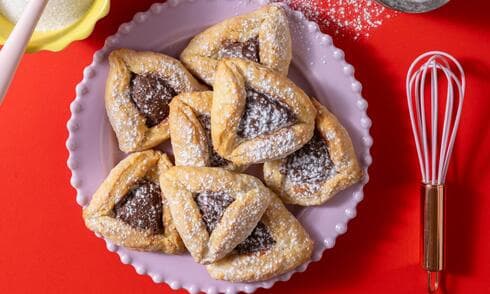 אוזני המן במילוי שוקולד