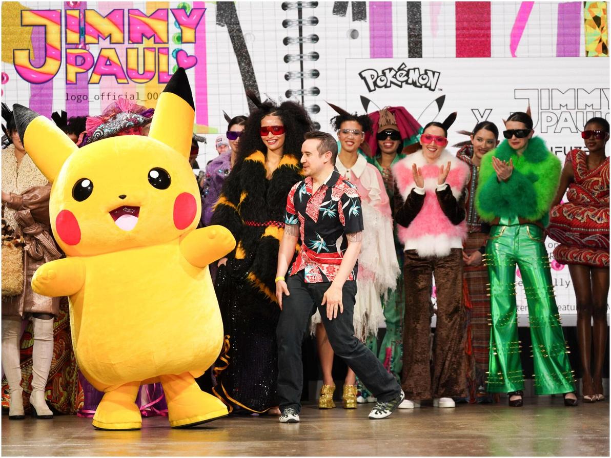 ג'ימי פול x פוקימון, תצוגת סתיו-חורף 2026-27 בשבוע האופנה בלונדון