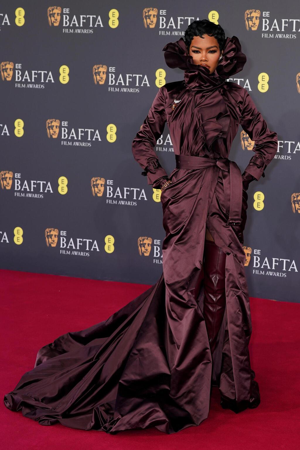 טייאנה טיילור בטקס פרסי הקולנוע הבריטיים, 2026