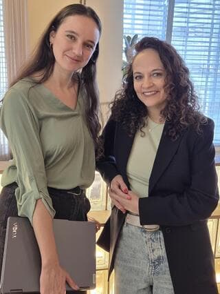 ינין קלירו ומיכל גרינולד, מייסדות שותפות ב-Climfo