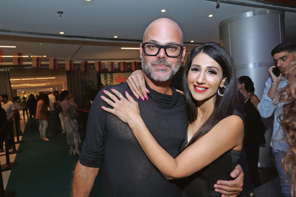 עם בן בכר. "ישר הרגשנו שיש בינינו קשר גורלי" ( צילום: רפי דלויה) אפרת ובן בכר