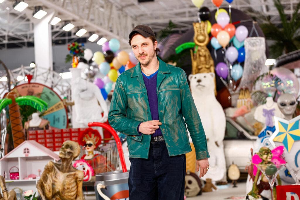 גלן מרטנז בתצוגת סתיו-חורף 2026-27 של דיזל בשבוע האופנה במילאנו