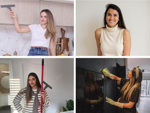 מימין למעלה: ליאור אשל, לינור פחימה, ליגל אבידן, מור בנעים