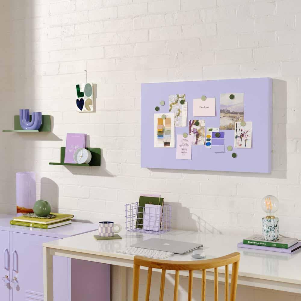 לוח מגנטי לשדרוג השהייה בממ"ד (צילום באדיבות רשת SOHO) לוח מגנטי לשדרוג השהייה בממ"ד