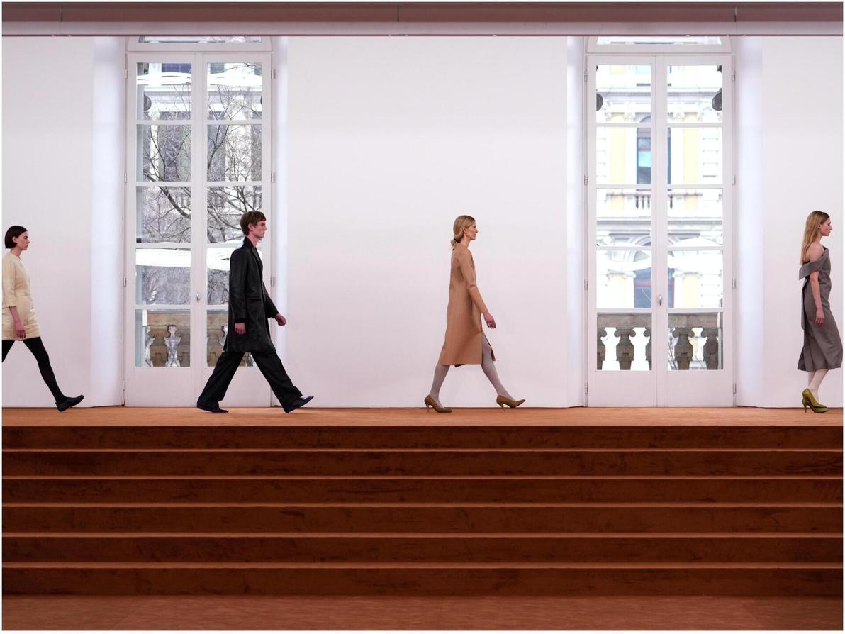 ז'יל סנדר, תצוגת סתיו-חורף 2026-27 בשבוע האופנה במילאנו