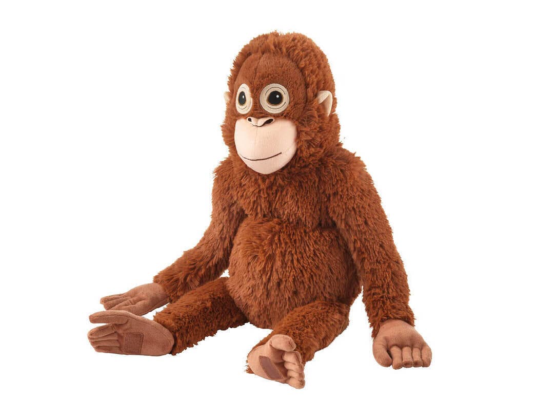 הקוף הפרוותי המפורסם בעולם כרגע, DJUNGELSKOG (צילום: סטודיו איקאה) הקוף הפרוותי המפורסם בעולם כרגע, DJUNGELSKOG